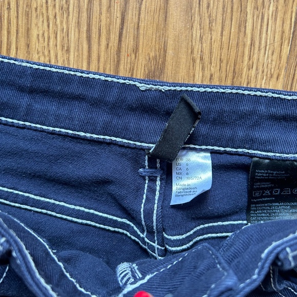 H&M Denim Twill Wide Leg Pants - Picture 4 of 5